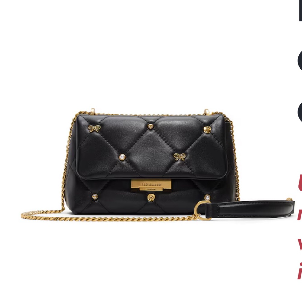 Ted Baker London Ginette Quilted  Crossbody Bag